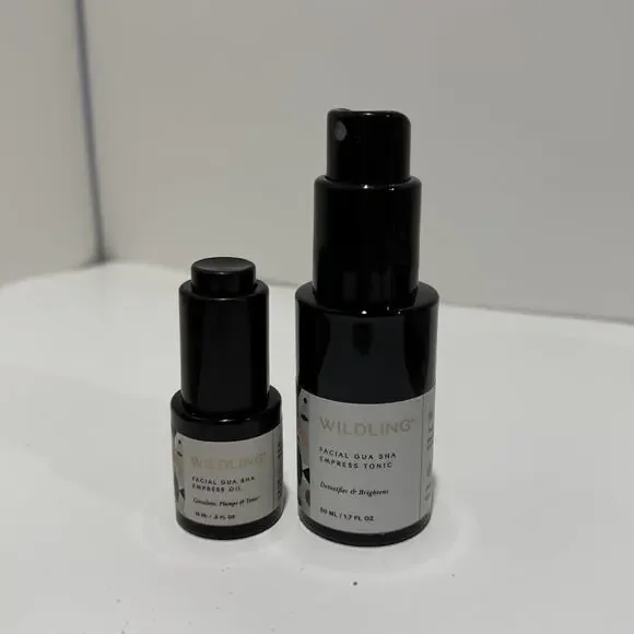 Wildling Empress Collection Gua Sha Facial Empress Oil & Tonic Set